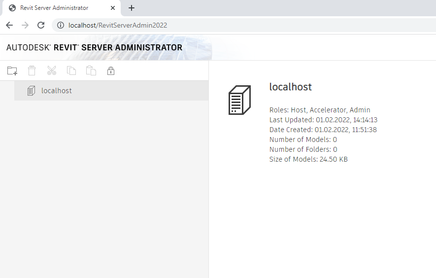 Настройка revit server 2021 на windows server 2019